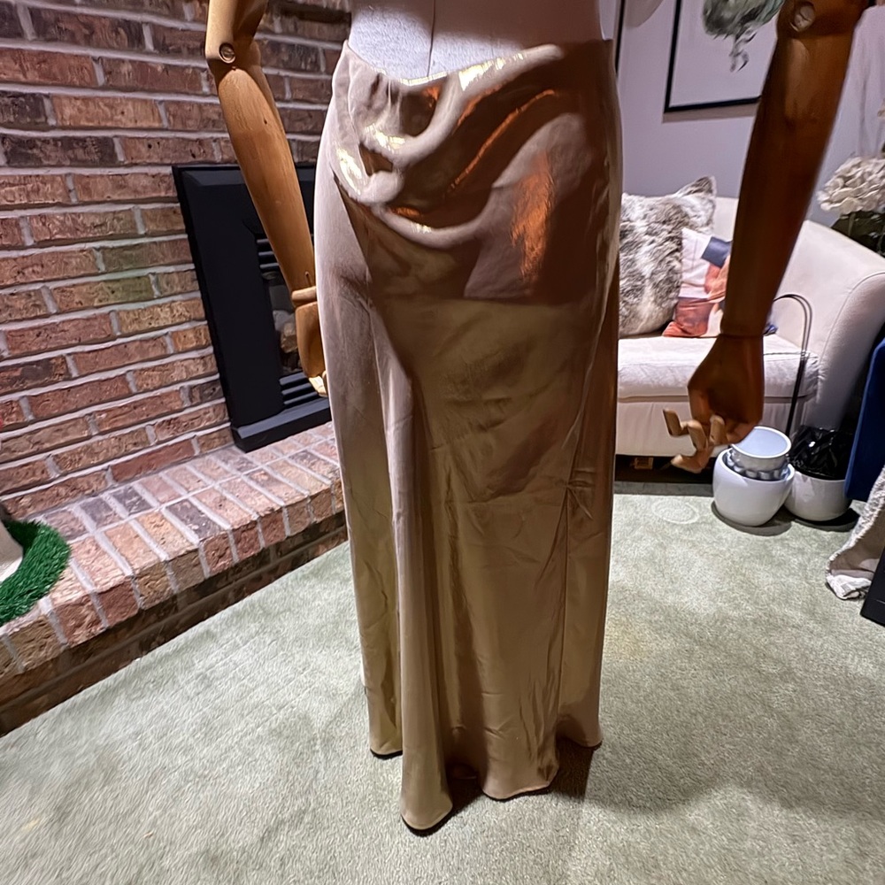 Zara Gold Women's Skirt